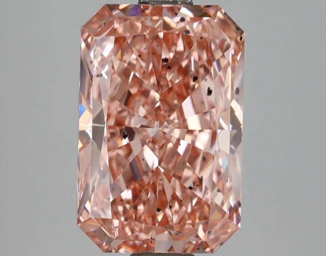 3.12 Carat Radiant Shaped, Ideal Cut, SI2 Clarity, IGI Certified Lab Grown Diamond