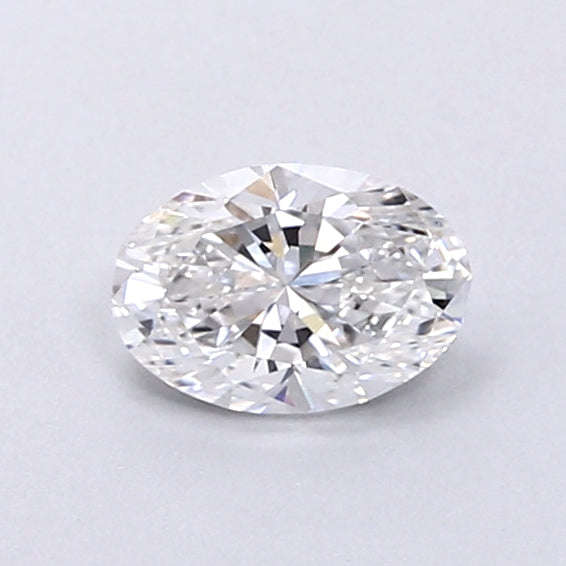 0.46 Carat Oval Shaped, Very Good Cut, D Color, VVS1 Clarity, IGI Certified Lab Grown Diamond