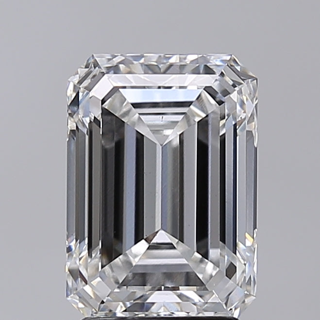 3.02 Carat Emerald Shaped, Excellent Cut, E Color, VS1 Clarity, IGI Certified Lab Grown Diamond