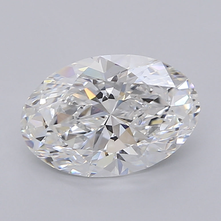 2.51 Carat Oval Shaped, Excellent Cut, E Color, VVS2 Clarity, IGI Certified Lab Grown Diamond