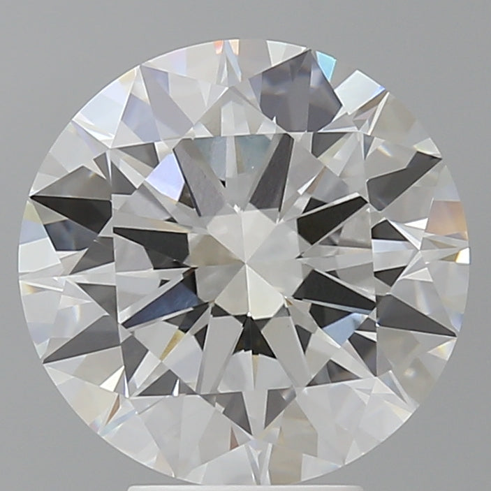 5.52 Carat Round Shaped, Excellent Cut, E Color, VVS2 Clarity, IGI Certified Lab Grown Diamond