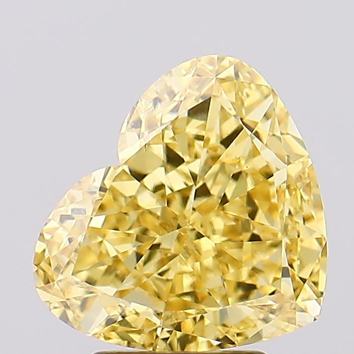 3.54 Carat Heart Shaped, Very Good Cut, SI1 Clarity, IGI Certified Lab Grown Diamond
