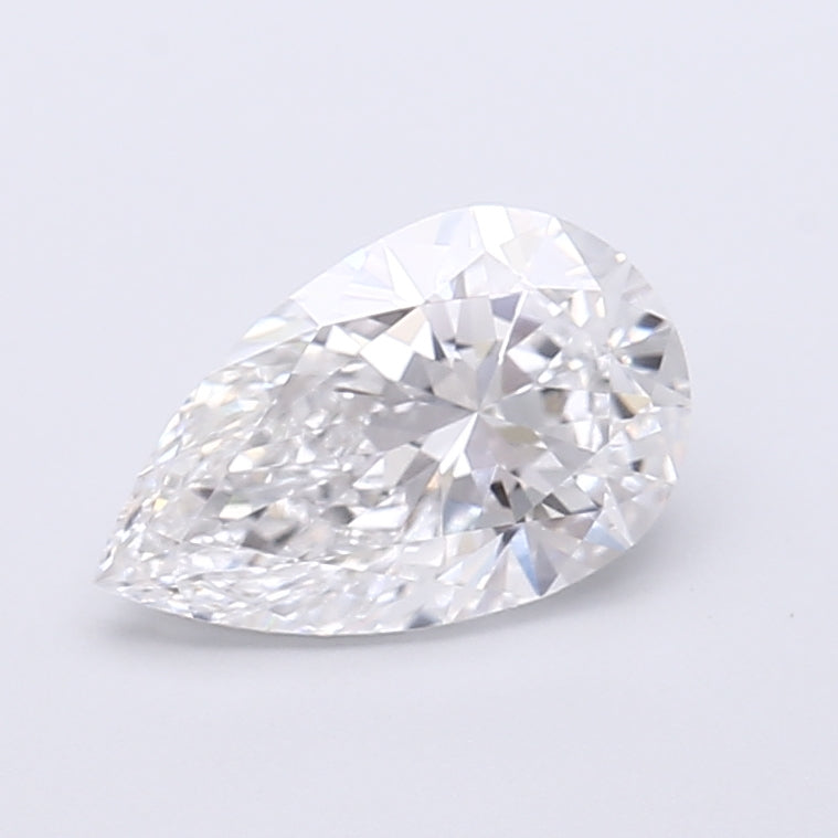 1.50 Carat Pear Shaped, Very Good Cut, D Color, VVS2 Clarity, IGI Certified Lab Grown Diamond