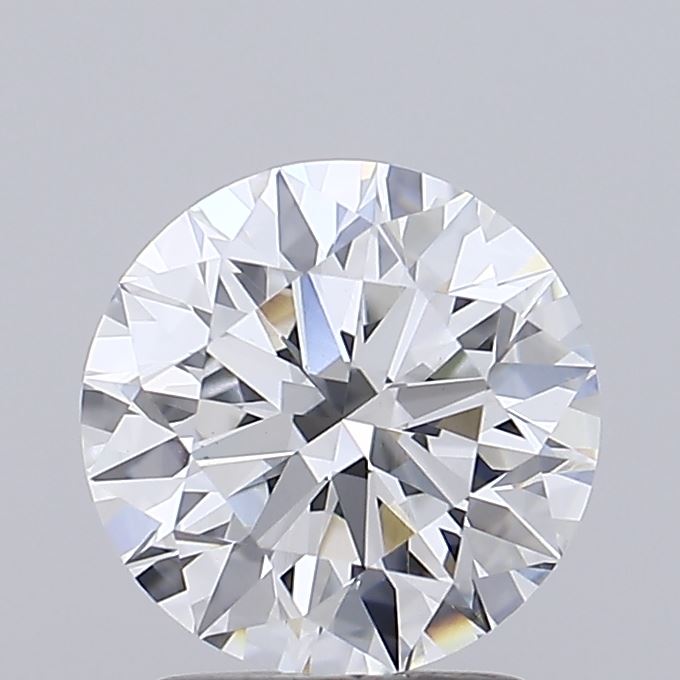 2.10 Carat Round Shaped, Ideal Cut, D Color, VVS2 Clarity, IGI Certified Lab Grown Diamond