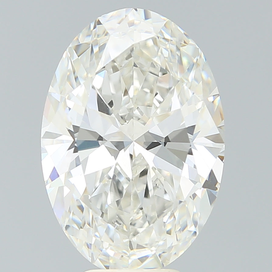 7.12 Carat Oval Shaped, Ideal Cut, H Color, VS1 Clarity, IGI Certified Lab Grown Diamond