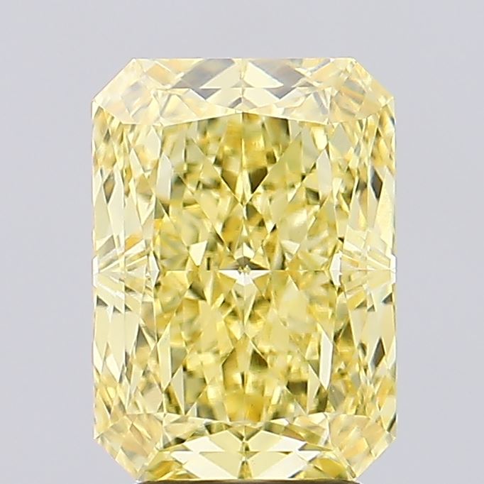 4.19 Carat Radiant Shaped, Excellent Cut, VVS2 Clarity, IGI Certified Lab Grown Diamond