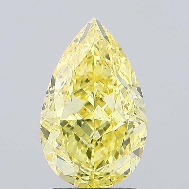 2.41 Carat Pear Shaped, Ideal Cut, VS1 Clarity, IGI Certified Lab Grown Diamond