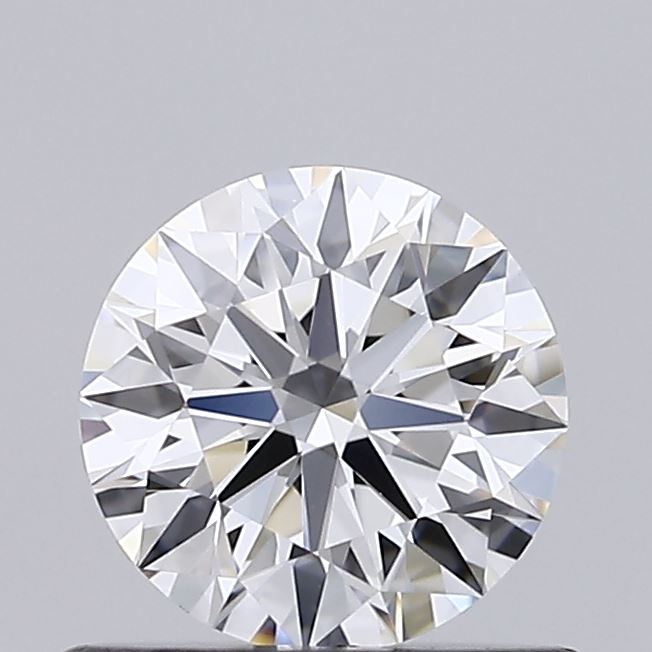 0.53 Carat Round Shaped, Ideal Cut, D Color, VVS2 Clarity, IGI Certified Lab Grown Diamond