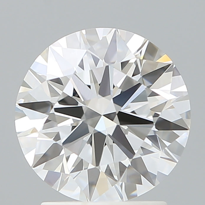 2.18 Carat Round Shaped, Excellent Cut, E Color, VVS2 Clarity, IGI Certified Lab Grown Diamond