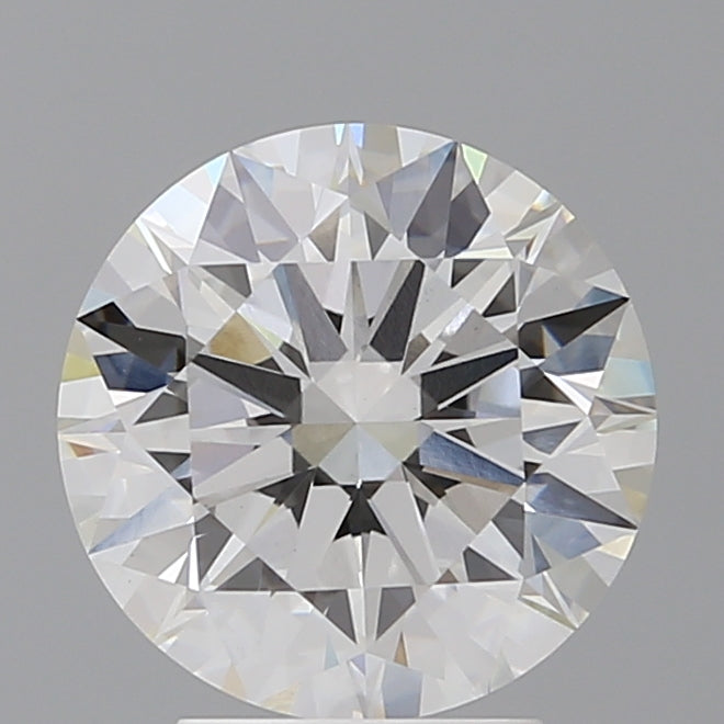 3.49 Carat Round Shaped, Ideal Cut, F Color, VVS2 Clarity, IGI Certified Lab Grown Diamond