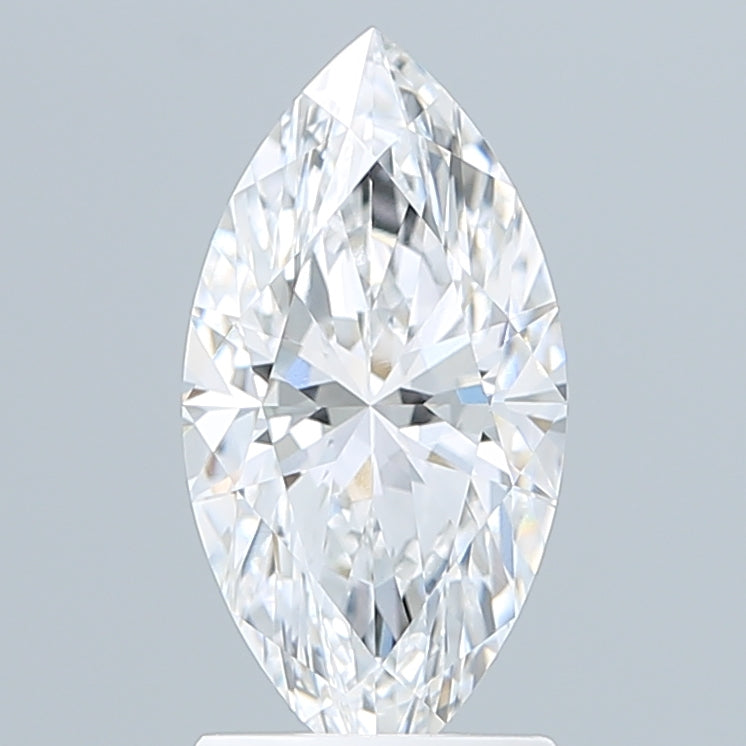 1.82 Carat Marquise Shaped, Excellent Cut, D Color, VVS2 Clarity, IGI Certified Lab Grown Diamond