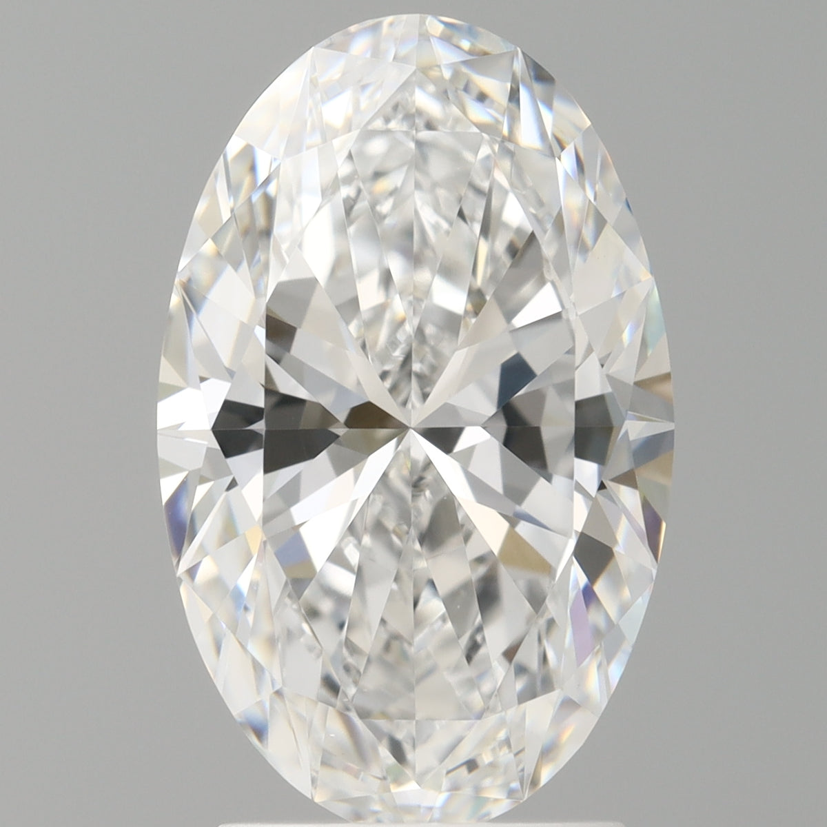 2.59 Carat Oval Shaped, Ideal Cut, E Color, VVS2 Clarity, IGI Certified Lab Grown Diamond