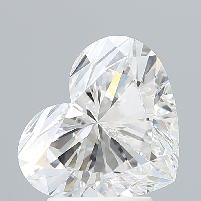 2.98 Carat Heart Shaped, Ideal Cut, E Color, VS1 Clarity, IGI Certified Lab Grown Diamond