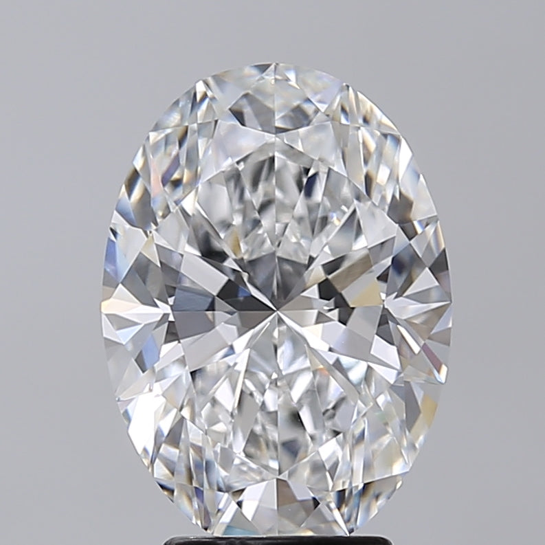 4.02 Carat Oval Shaped, Excellent Cut, E Color, VVS2 Clarity, IGI Certified Lab Grown Diamond
