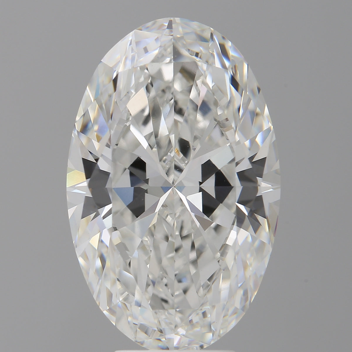 7.07 Carat Oval Shaped, Ideal Cut, F Color, VVS2 Clarity, IGI Certified Lab Grown Diamond