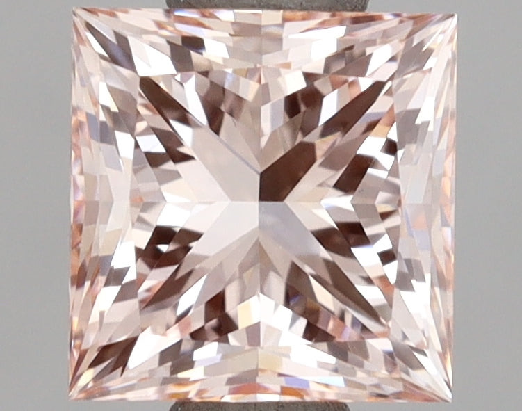 1.29 Carat Princess Shaped, Excellent Cut, VVS2 Clarity, IGI Certified Lab Grown Diamond