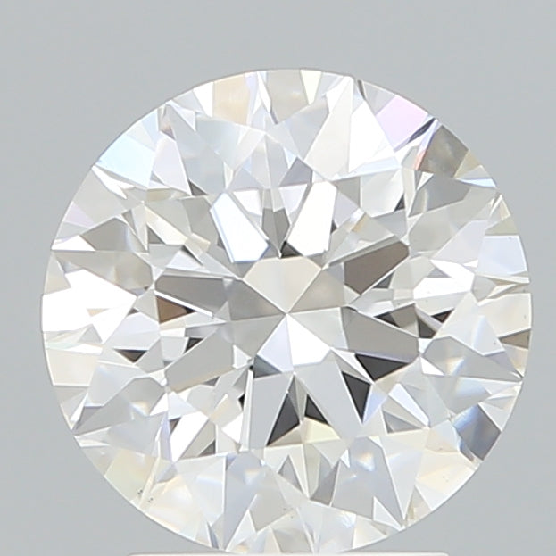 2.80 Carat Round Shaped, Excellent Cut, E Color, VS1 Clarity, IGI Certified Lab Grown Diamond