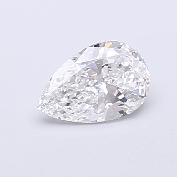 0.44 Carat Pear Shaped, Very Good Cut, D Color, VVS2 Clarity, IGI Certified Lab Grown Diamond