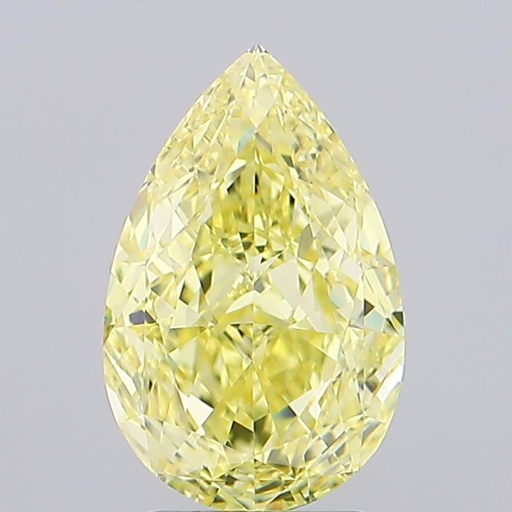 3.02 Carat Pear Shaped, Ideal Cut, VVS2 Clarity, IGI Certified Lab Grown Diamond