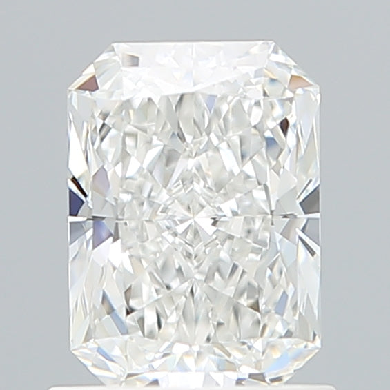 1.08 Carat Radiant Shaped, Ideal Cut, E Color, IF Clarity, IGI Certified Lab Grown Diamond