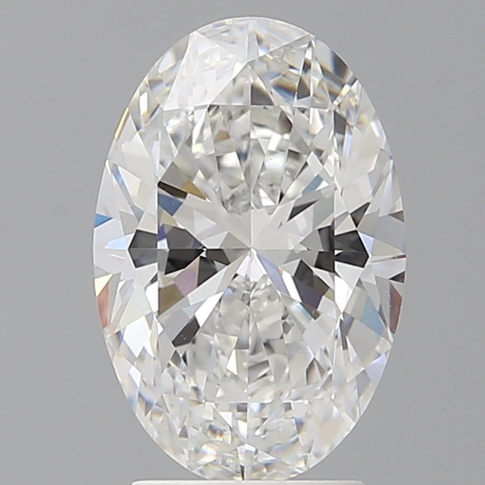 3.02 Carat Oval Shaped, Ideal Cut, E Color, VVS2 Clarity, IGI Certified Lab Grown Diamond