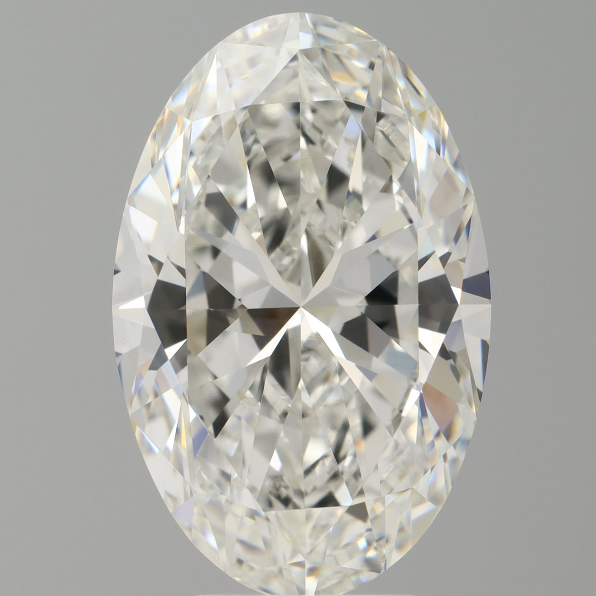 6.07 Carat Oval Shaped, Ideal Cut, F Color, VVS2 Clarity, IGI Certified Lab Grown Diamond