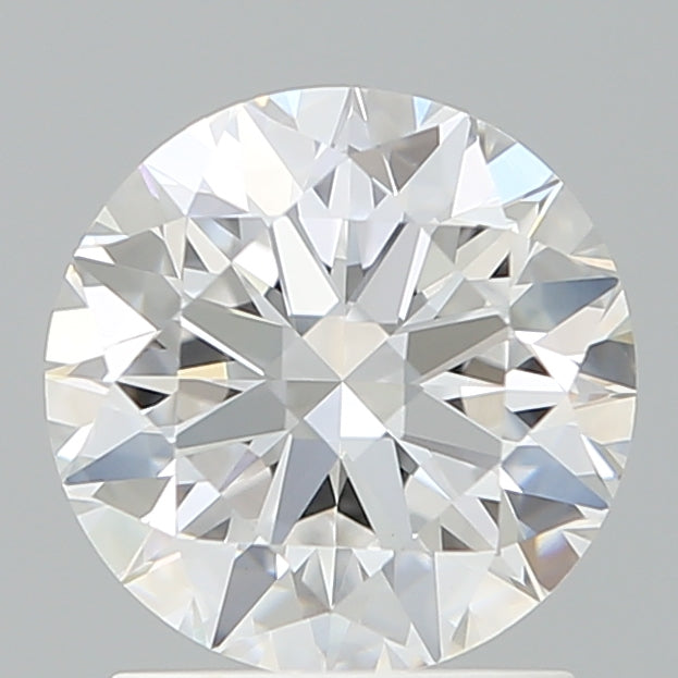 1.69 Carat Round Shaped, Excellent Cut, D Color, VVS2 Clarity, IGI Certified Lab Grown Diamond