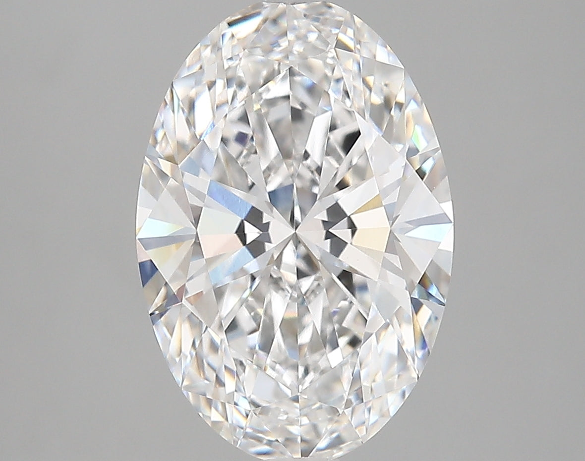 4.31 Carat Oval Shaped, Very Good Cut, D Color, VVS1 Clarity, IGI Certified Lab Grown Diamond