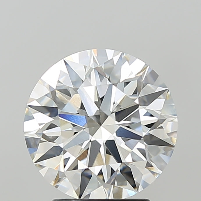 3.07 Carat Round Shaped, Ideal Cut, F Color, VVS2 Clarity, IGI Certified Lab Grown Diamond