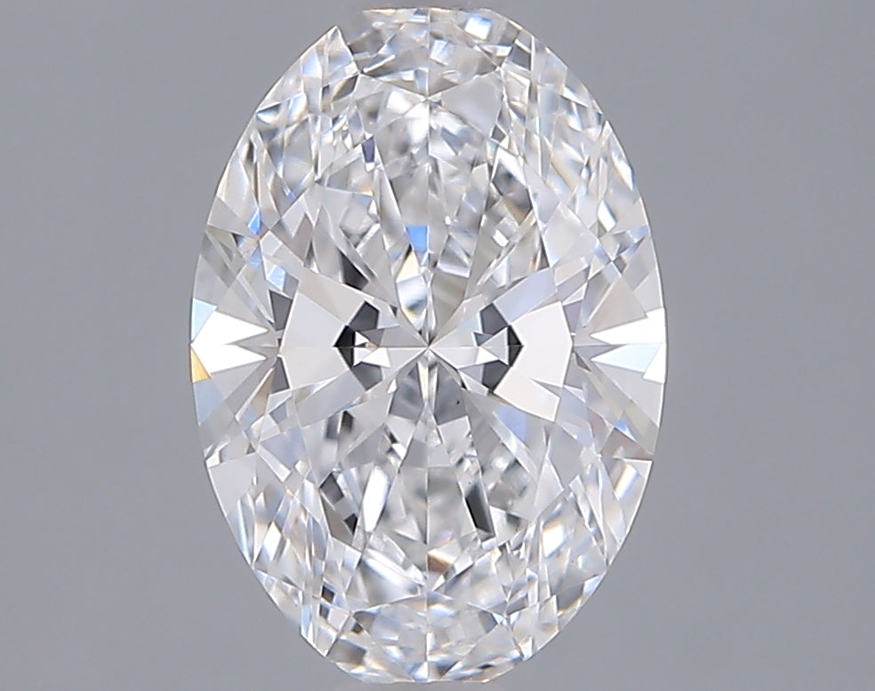 1.50 Carat Oval Shaped, Ideal Cut, D Color, VS1 Clarity, IGI Certified Lab Grown Diamond