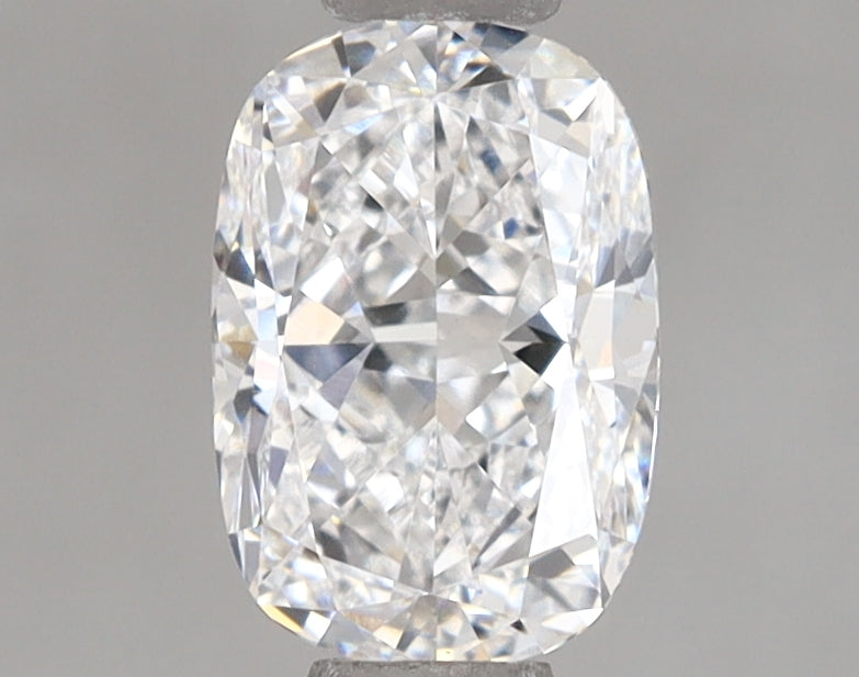 1.12 Carat Cushion Shaped, Ideal Cut, E Color, VS1 Clarity, IGI Certified Lab Grown Diamond