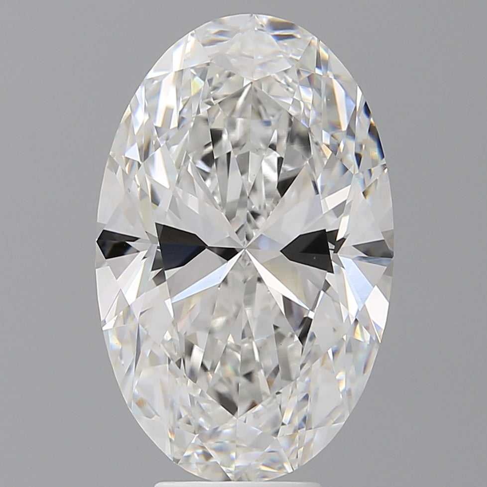 7.57 Carat Oval Shaped, Ideal Cut, E Color, VVS2 Clarity, IGI Certified Lab Grown Diamond