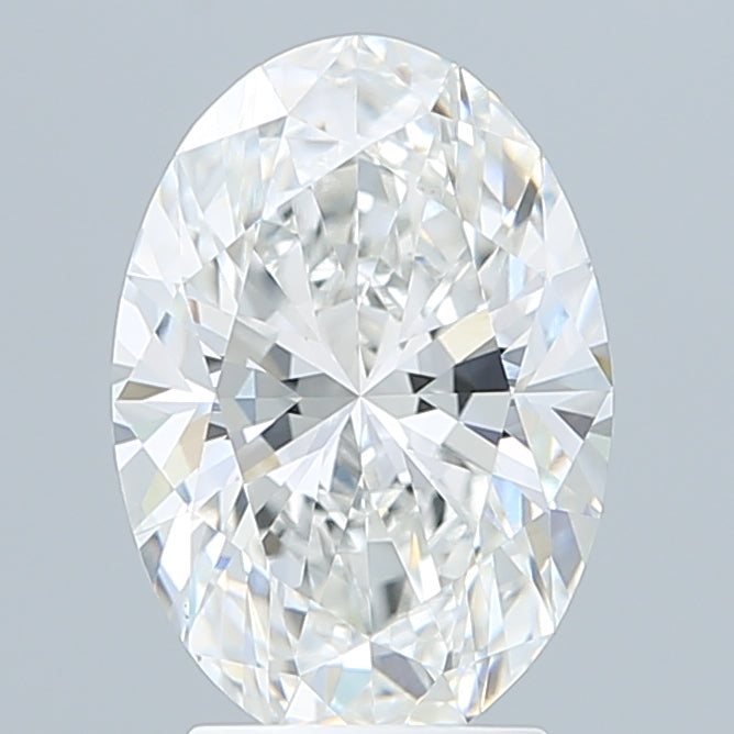 3.10 Carat Oval Shaped, Excellent Cut, F Color, VVS2 Clarity, IGI Certified Lab Grown Diamond