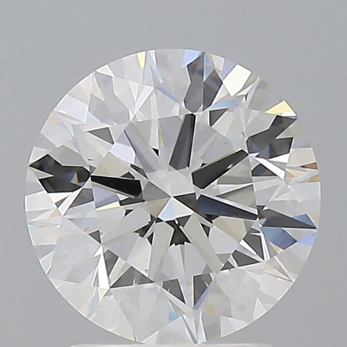 2.56 Carat Round Shaped, Ideal Cut, E Color, VVS2 Clarity, IGI Certified Lab Grown Diamond