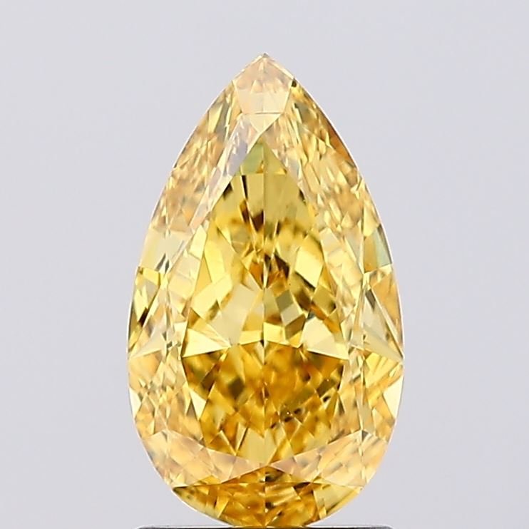 1.74 Carat Pear Shaped, Excellent Cut, VS1 Clarity, IGI Certified Lab Grown Diamond