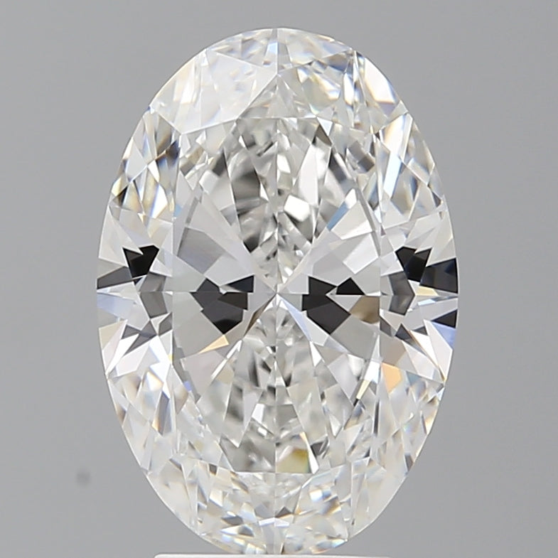 4.09 Carat Oval Shaped, Ideal Cut, E Color, VVS2 Clarity, IGI Certified Lab Grown Diamond