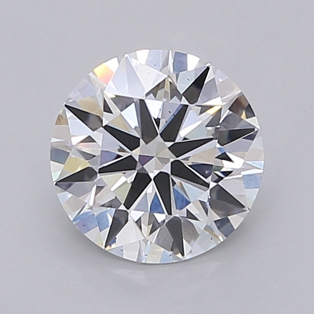 1.53 Carat Round Shaped, Ideal Cut, D Color, VS2 Clarity, IGI Certified Lab Grown Diamond