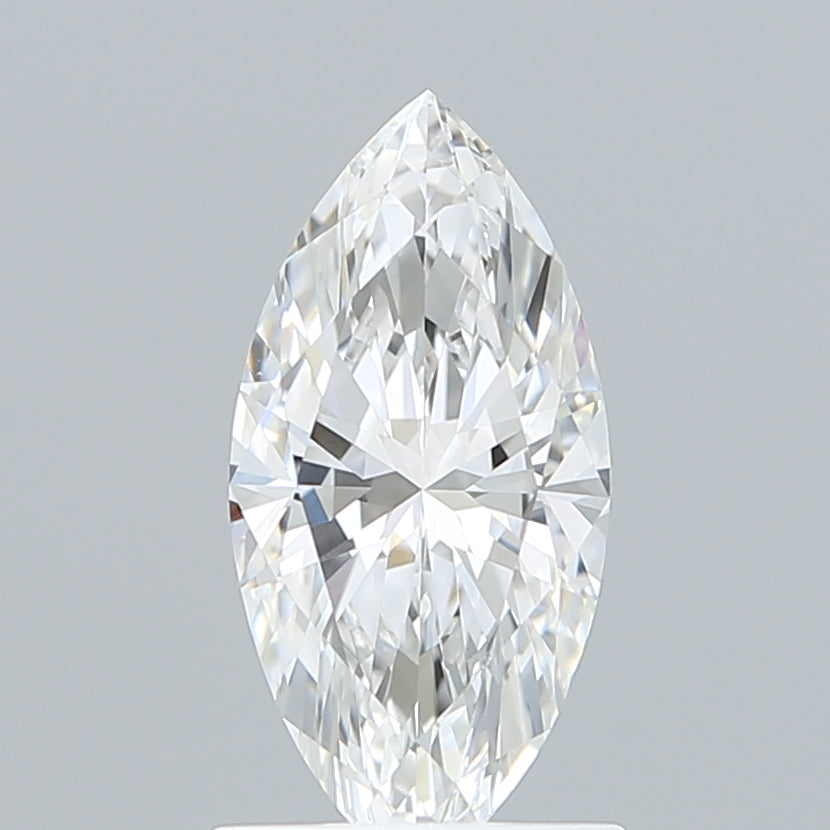 1.10 Carat Marquise Shaped, Ideal Cut, E Color, VVS2 Clarity, IGI Certified Lab Grown Diamond