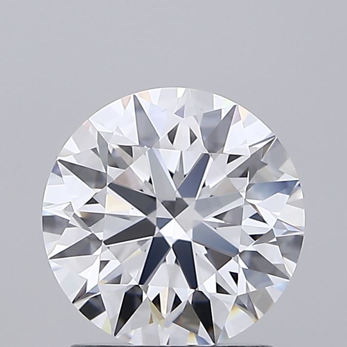 1.53 Carat Round Shaped, Ideal Cut, D Color, VS1 Clarity, IGI Certified Lab Grown Diamond