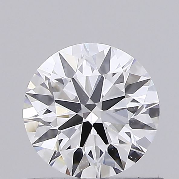 0.53 Carat Round Shaped, Ideal Cut, D Color, VVS2 Clarity, IGI Certified Lab Grown Diamond