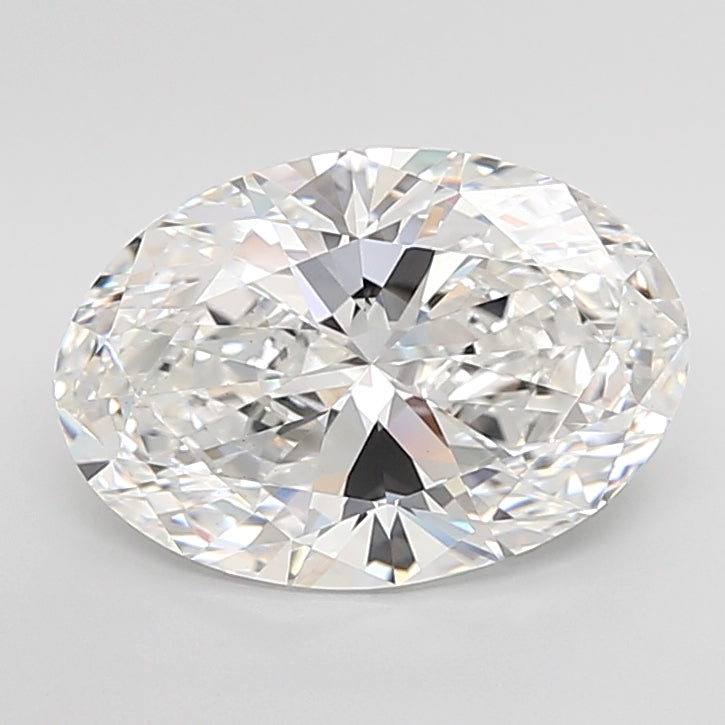 5.04 Carat Oval Shaped, Ideal Cut, E Color, VS1 Clarity, IGI Certified Lab Grown Diamond