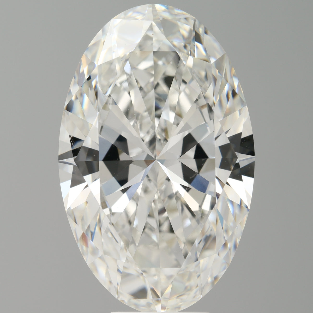 9.06 Carat Oval Shaped, Ideal Cut, F Color, VVS2 Clarity, IGI Certified Lab Grown Diamond