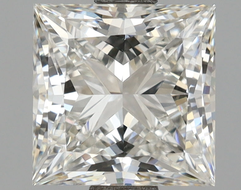 2.01 Carat Princess Shaped, Ideal Cut, F Color, VVS2 Clarity, IGI Certified Lab Grown Diamond