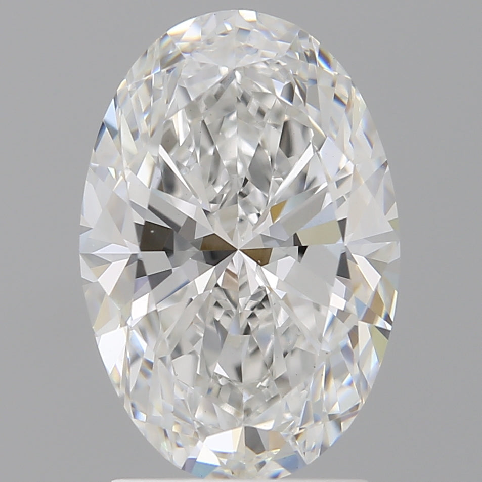 2.53 Carat Oval Shaped, Excellent Cut, E Color, VS1 Clarity, IGI Certified Lab Grown Diamond