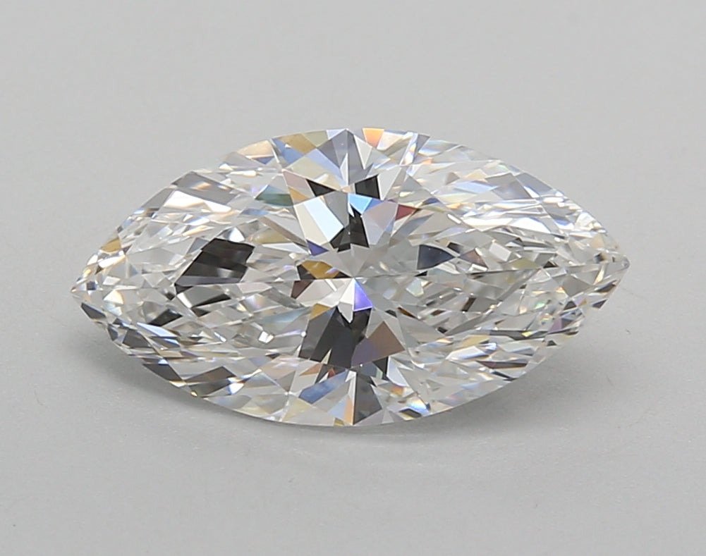 2.02 Carat Marquise Shaped, Excellent Cut, E Color, VVS2 Clarity, IGI Certified Lab Grown Diamond