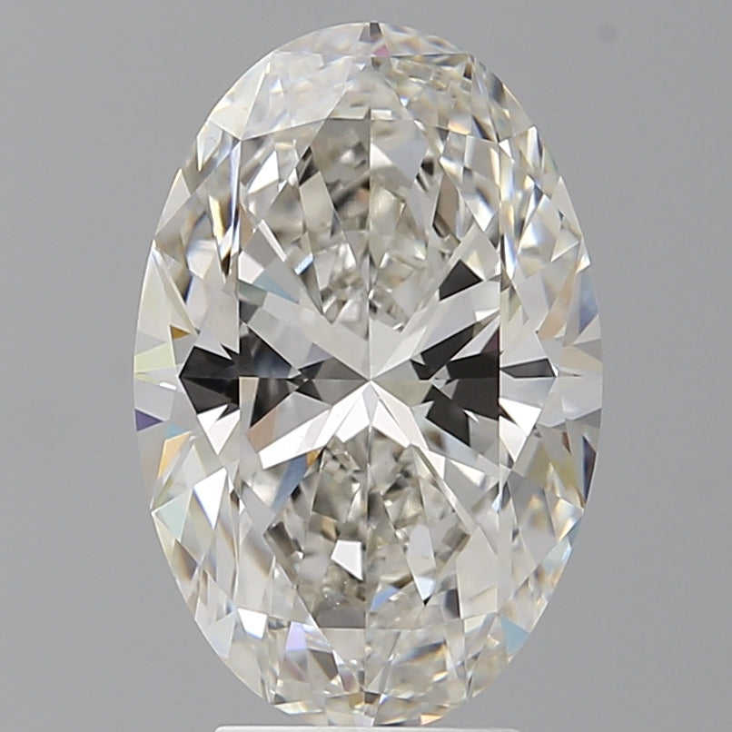 4.54 Carat Oval Shaped, Ideal Cut, G Color, VS1 Clarity, IGI Certified Lab Grown Diamond