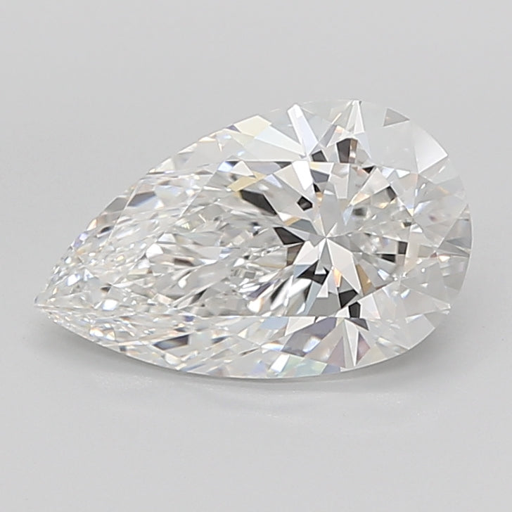 5.06 Carat Pear Shaped, Ideal Cut, E Color, VVS1 Clarity, IGI Certified Lab Grown Diamond