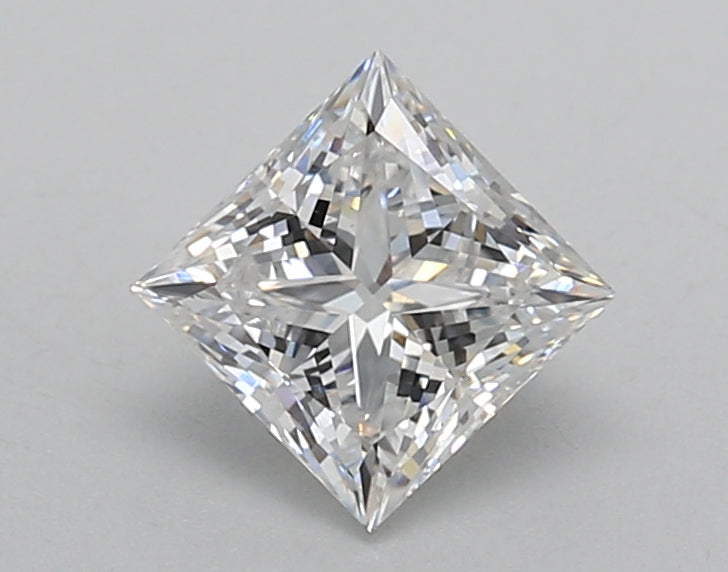 1.02 Carat Princess Shaped, Excellent Cut, E Color, VS1 Clarity, IGI Certified Lab Grown Diamond