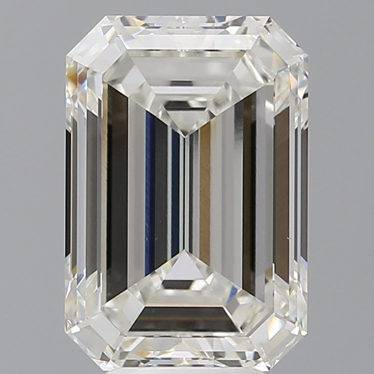 6.40 Carat Emerald Shaped, Excellent Cut, F Color, VS1 Clarity, IGI Certified Lab Grown Diamond