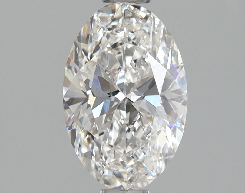 1.27 Carat Oval Shaped, Ideal Cut, E Color, VVS2 Clarity, IGI Certified Lab Grown Diamond